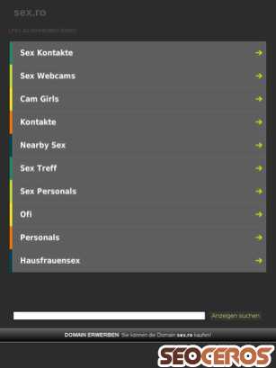 sex.ro tablet náhled obrázku