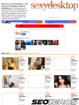 sexydesktop.co.uk tablet náhled obrázku