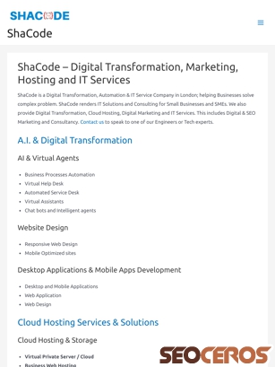 shacode.com tablet előnézeti kép