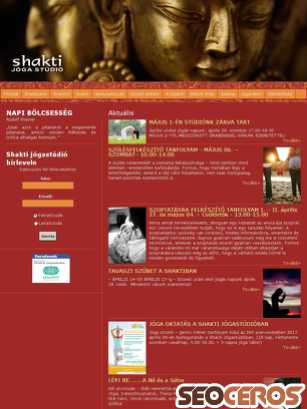 shakti.hu tablet előnézeti kép