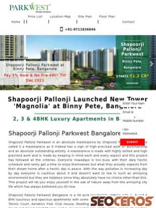 shapoorjipallonjiparkwest.org.in tablet preview