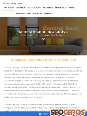 shriramchirpinggrove.ind.in tablet Vista previa