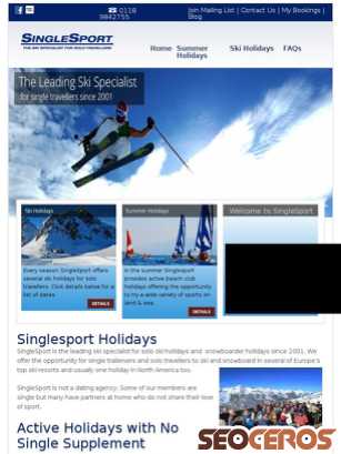 singlesport.com tablet preview