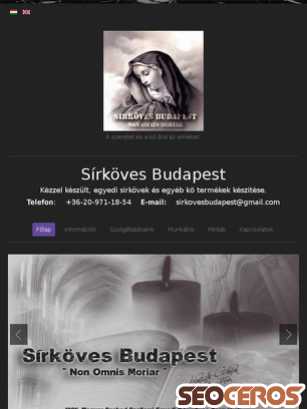 sirkovesbudapest.hu/hu tablet előnézeti kép