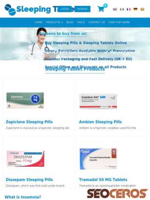 sleeping-tablets.org tablet előnézeti kép
