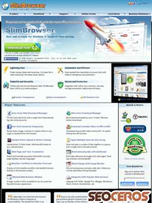slimbrowser.net tablet preview