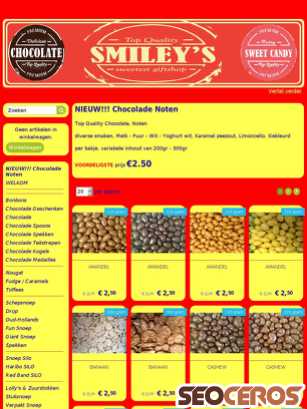 smileys-sweetest-giftshop.nl tablet preview