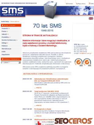 sms.com.pl tablet vista previa