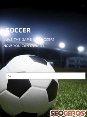 www.soccer tablet előnézeti kép