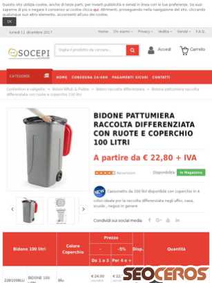 socepi.it/Home/tabid/39/p/Bidone-pattumiera-raccolta-differenziata-con-ruote-e-coperchio-100-litri/ProductID/316/CategoryID/7/Default.aspx tablet förhandsvisning