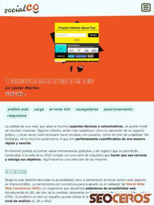 socialco.es/herramientas-gratuitas-para-testar-tu-web tablet Vorschau