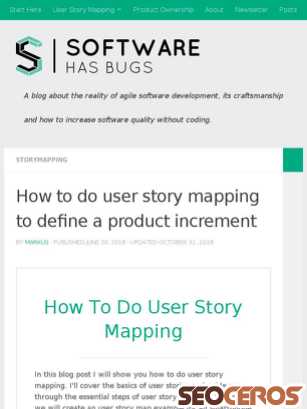 software-has-bugs.com/2018/06/30/product-increments-using-a-story-map tablet obraz podglądowy