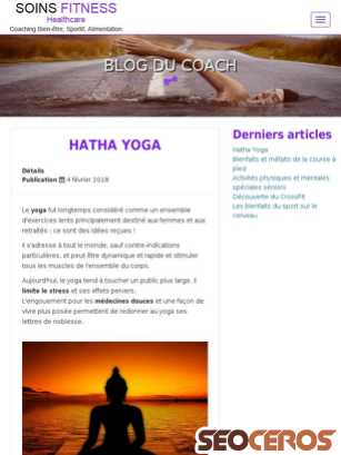 soins-fitness.fr/blog/41-hatha-yoga.html tablet előnézeti kép