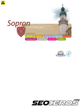 sopron.hu tablet előnézeti kép