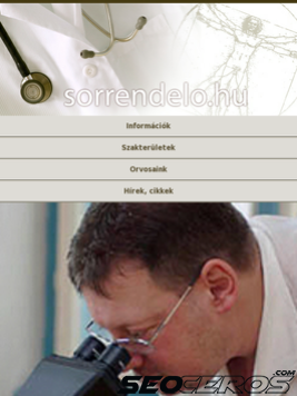 sorrendelo.hu tablet förhandsvisning