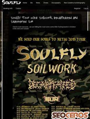 soulfly.com tablet preview