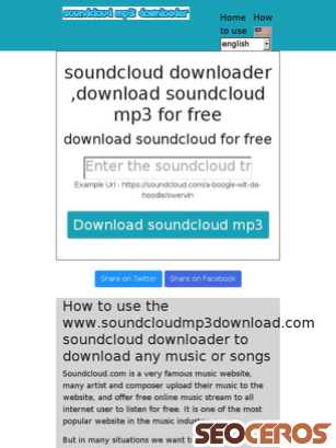soundcloudmp3download.com tablet preview