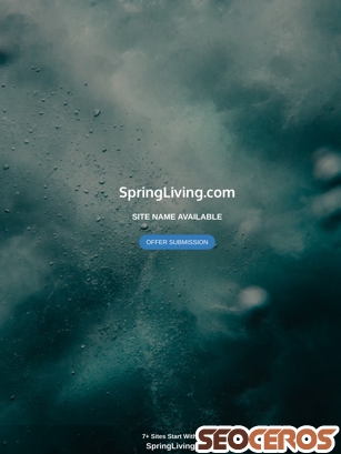 springliving.com tablet előnézeti kép