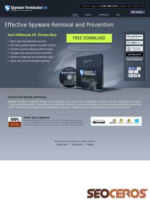 spywareterminator.com tablet náhled obrázku