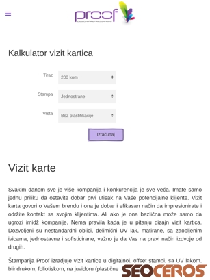 stamparija.rs/vizit-karte tablet prikaz slike
