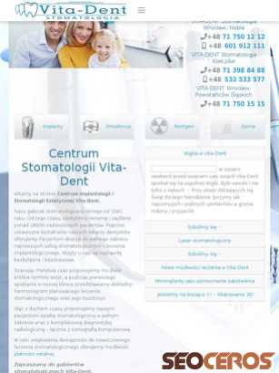 static.vita-dent.pl tablet előnézeti kép
