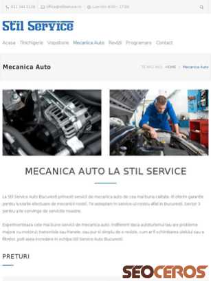 stilservice.ro/mecanica-auto tablet preview