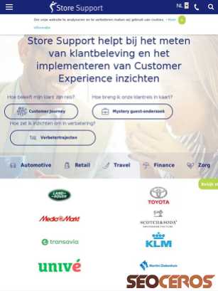 storesupport.nl tablet förhandsvisning