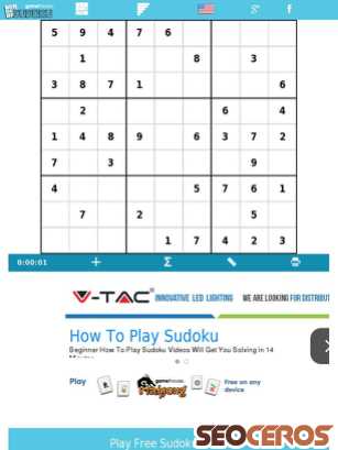 sudoku.com tablet Vista previa