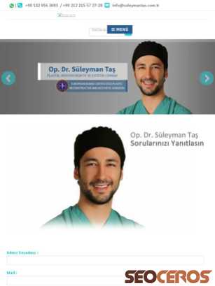 suleymantas.com.tr tablet náhled obrázku