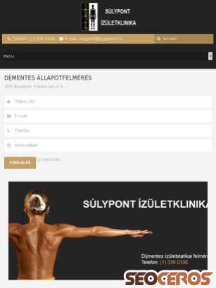 sulypont.hu tablet Vorschau