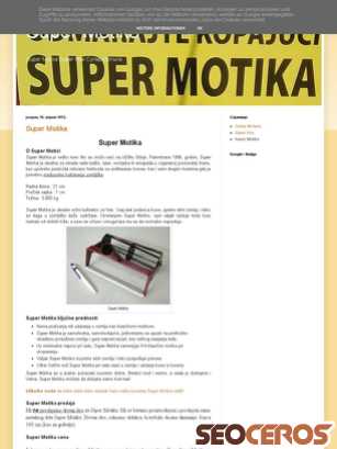 supermotika.com tablet Vista previa