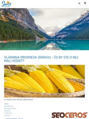 swissnatural.sk/vlaknina-v-potravinach-denne-chudnutie-vyznam tablet prikaz slike