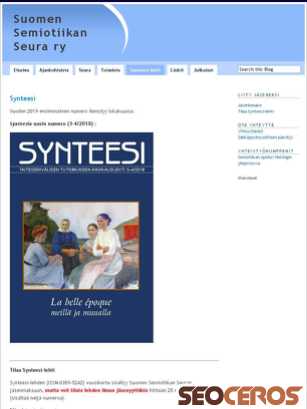 synteesi.fi tablet preview
