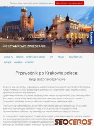szalonyprzewodnik.pl/targi-bozonarodzeniowe tablet náhľad obrázku