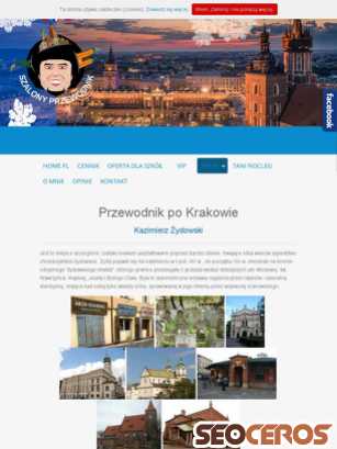 szalonyprzewodnik.pl/trasy/zydowski-kazimierz tablet previzualizare