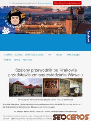 szalonyprzewodnik.pl/wawel tablet Vista previa