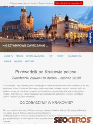 szalonyprzewodnik.pl/zwiedzanie-wawelu-za-darmo tablet prikaz slike