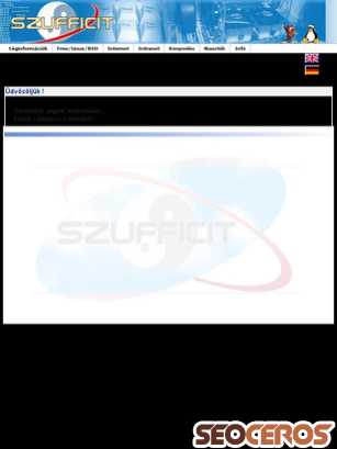 szufficit.hu tablet Vista previa