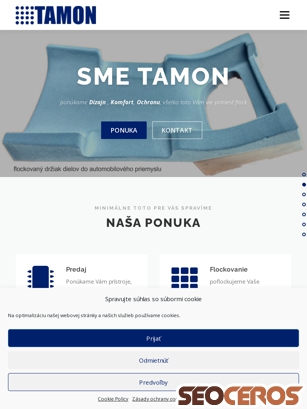 tamon.sk tablet előnézeti kép