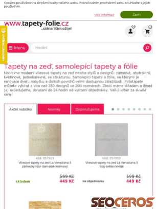 tapety-folie.cz tablet preview