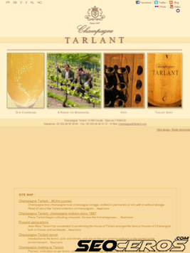 tarlant.com tablet előnézeti kép
