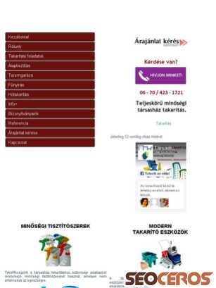 tarsashaztakaritas.net tablet náhľad obrázku