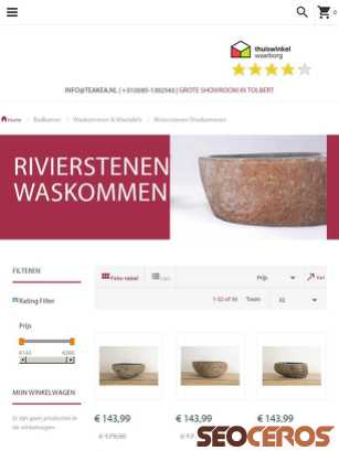 teakea.nl/badkamer/waskommen-en-wastafels/rivierstenen-waskommen tablet 미리보기