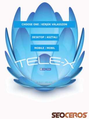 tele-x.hu tablet Vista previa