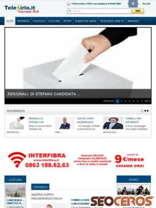 telesirio.it/giornaleweb tablet obraz podglądowy