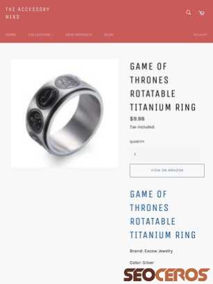 theaccessorynerd.com/products/got-rotatable-titanium-ring tablet náhľad obrázku