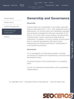 thecfigroup.com/about-us/ownership-and-governance tablet obraz podglądowy