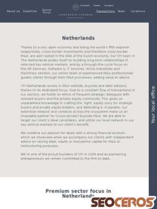 thecfigroup.com/country/netherlands tablet náhľad obrázku
