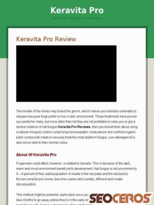 thekeravitaproreview.com tablet förhandsvisning