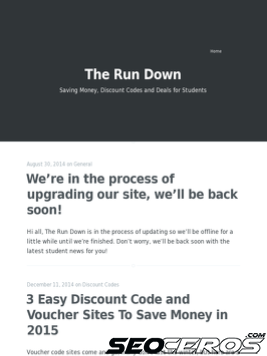 therundown.co.uk tablet förhandsvisning